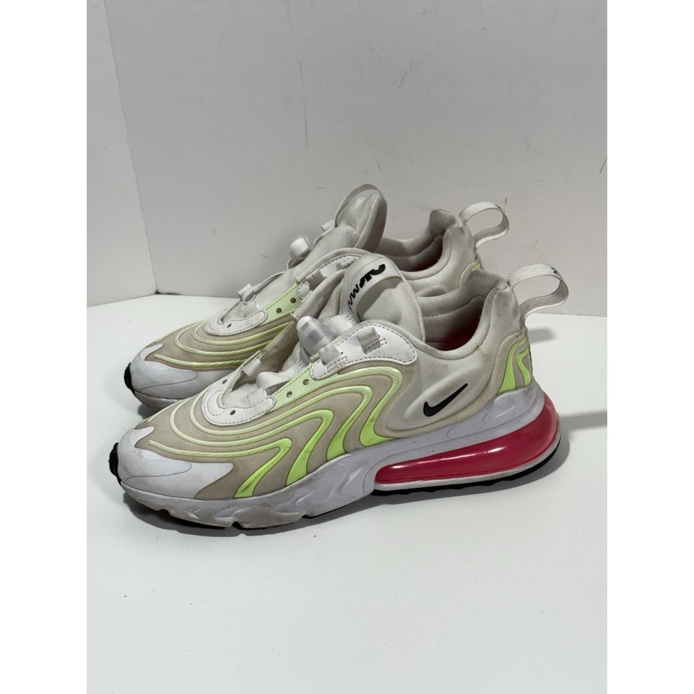 Nike Air Max 270‎ React ENG Watermelon 2020 Women's Size 7 CK2608-100 No Laces